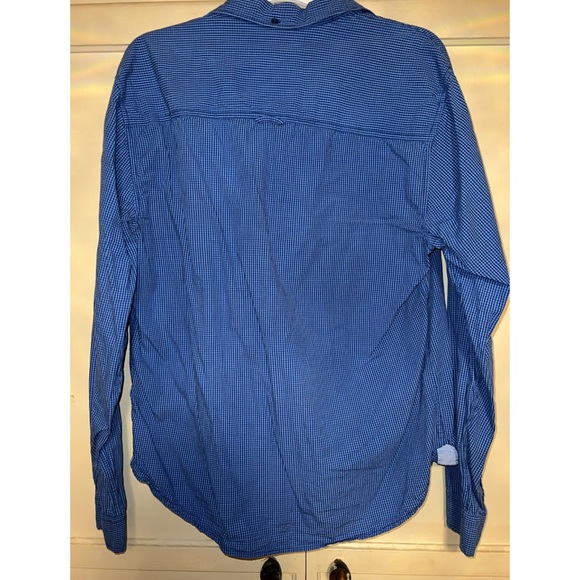 Men’s Large Cotton On Checkered Button Down (SEE DESCRIPTION) - Picture 3 of 4